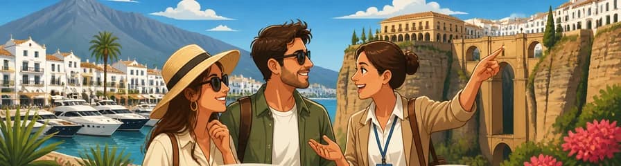 Descubre Ronda y Marbella: Un día completo de tour privado desde Málaga