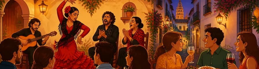 Inmersión privada en el arte del flamenco y la gastronomía sevillana