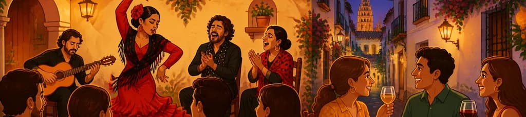 Inmersión privada en el arte del flamenco y la gastronomía sevillana
