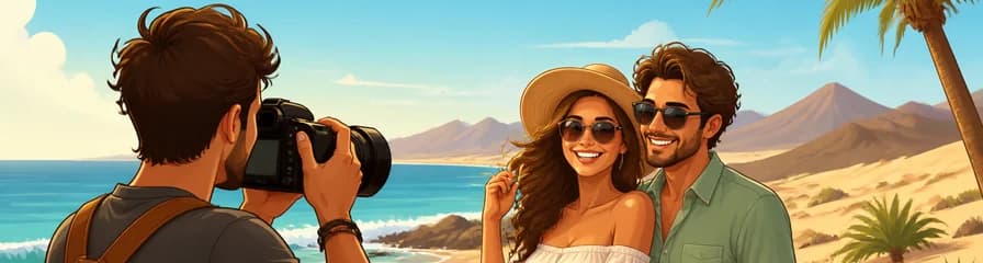 Sesión fotográfica profesional y exclusiva en Fuerteventura