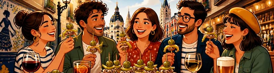 Recorrido Gilda: Sumérgete en la Emblemática Cultura del Pintxo Madrileño