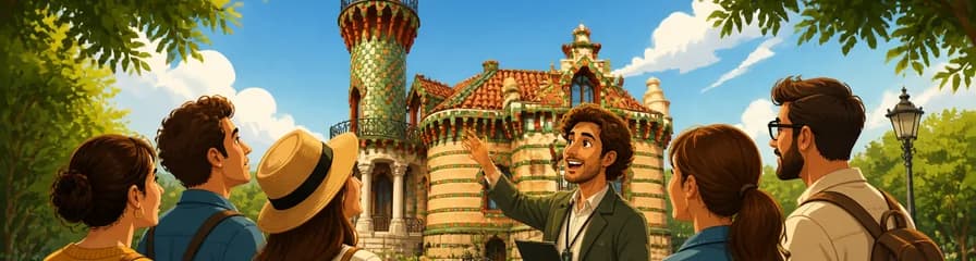 Recorrido guiado por El Capricho de Gaudí con entrada incluida