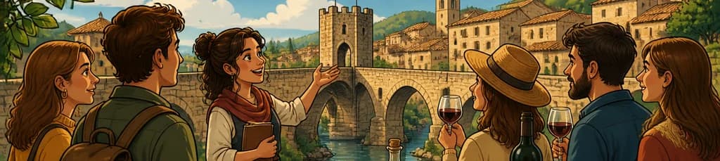 Aventura Medieval en Besalú: Historia, Cata de Vinos y Delicias Gastronómicas
