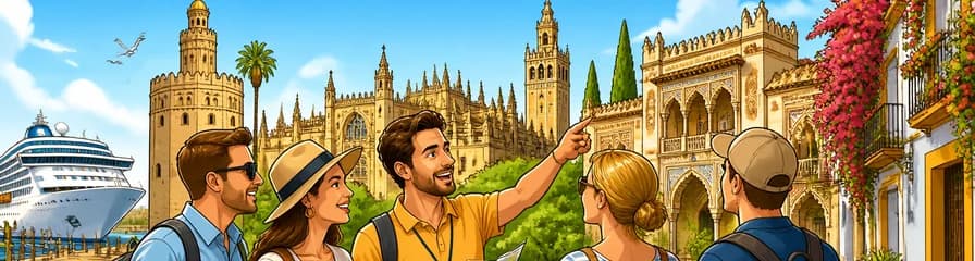 Tour premium a Sevilla desde Cádiz diseñado para viajeros de crucero