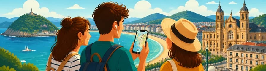 Descubre San Sebastián con un tour privado guiado desde tu dispositivo móvil
