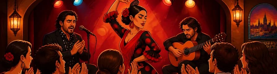 Descubre el flamenco: una clase de iniciación de una hora en Barcelona