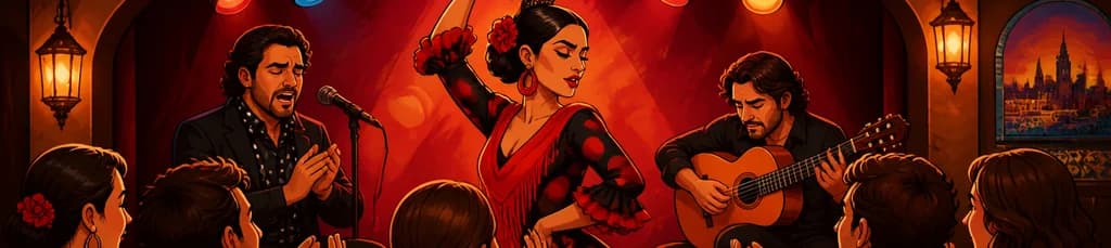 Descubre el flamenco: una clase de iniciación de una hora en Barcelona