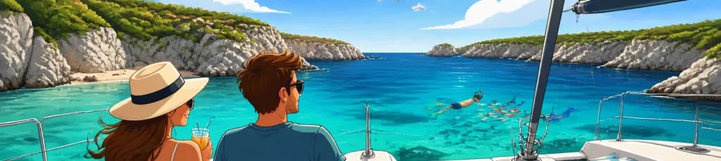 Experimenta la navegación privada en catamarán por Menorca