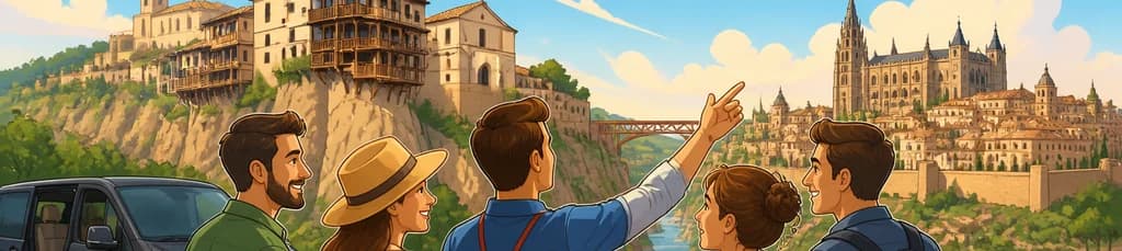 Tour privado de un día completo a Toledo y Cuenca desde Madrid, con recogida en el hotel