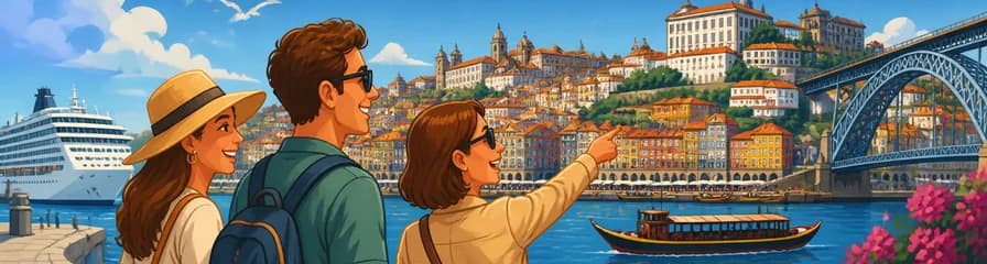 Excursión privada a Oporto con salida desde su hotel o la terminal de cruceros de Vigo