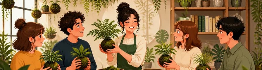 Taller de Kokedamas: El arte japonés de cultivar plantas sin maceta en Planthae Gabinete Botánico