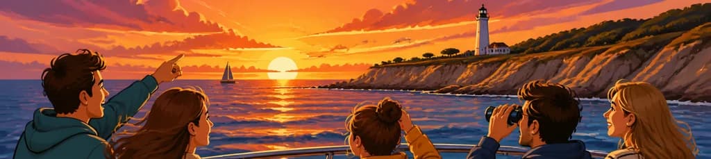 Recorrido para Contemplar el Atardecer en Trafalgar