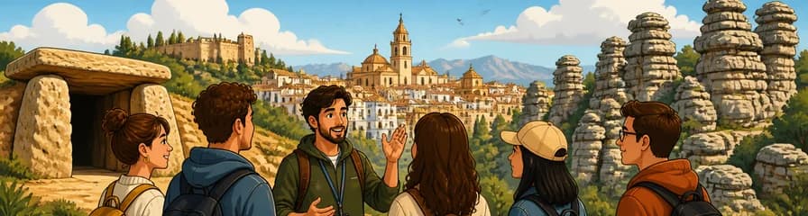 Excursión con recogida y grupo íntimo a Antequera y El Torcal
