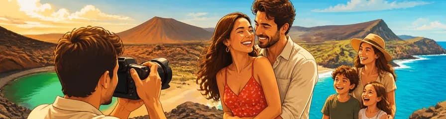 Captura tus momentos inolvidables en Lanzarote con un fotógrafo local en una sesión privada