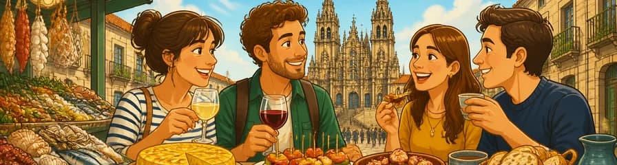 Experiencia Culinaria por Santiago de Compostela