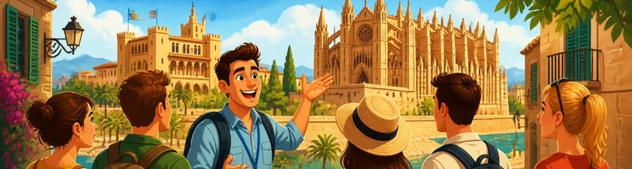 Tour guiado sin colas: Descubre el casco antiguo de Palma de Mallorca y su catedral a pie