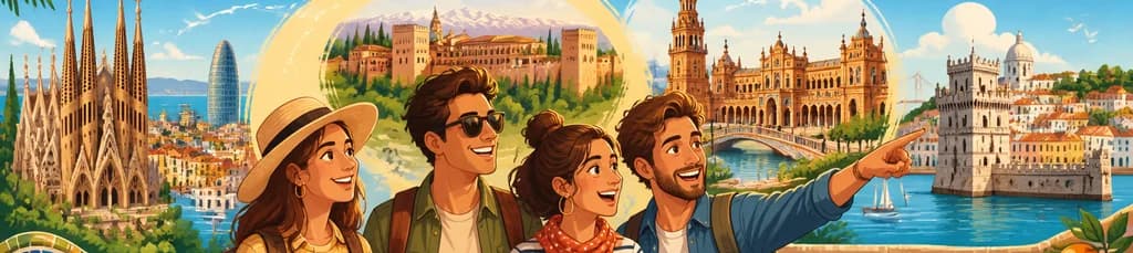 Viaje de siete días por España y Portugal con salida desde Barcelona