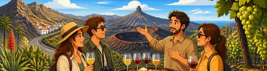 Experiencia privada: recorrido volcánico por Gran Canaria y cata de vinos canarios