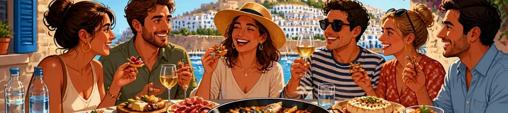 Deleita tus Sentidos: Un Recorrido Gastronómico Grupal por los Sabores Auténticos de Ibiza Ciudad