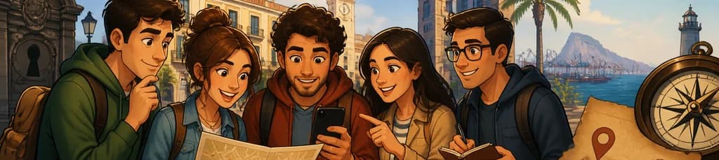 Juego de escape autoguiado "El Sindicato de Algeciras": una aventura urbana