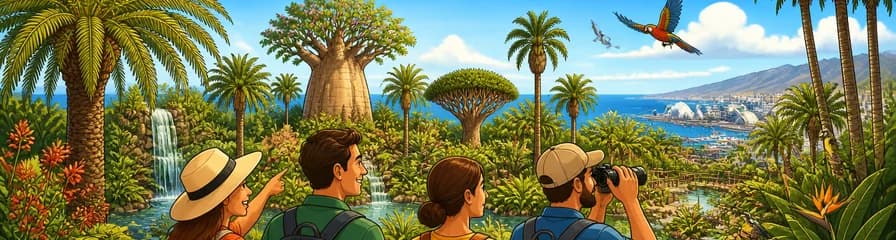 Descubre el Palmetum de Santa Cruz de Tenerife: Tu entrada a una aventura botánica única