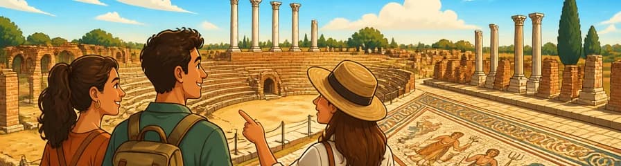 Explora el yacimiento romano de Itálica en Sevilla