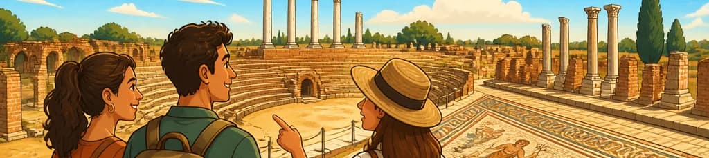Explora el yacimiento romano de Itálica en Sevilla