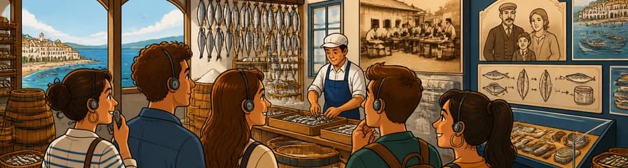 Acceso al Museo y Fábrica de Anchoas Solés