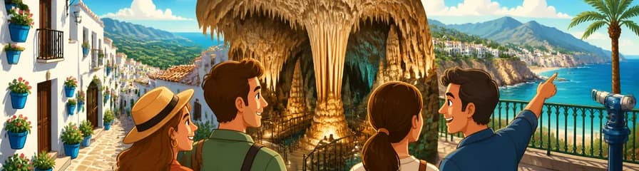 Recorrido Privado por Frigiliana, la Cueva de Nerja y el Balcón de Europa