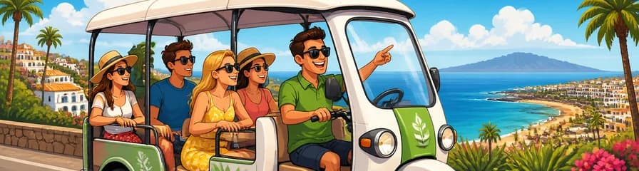 Recorrido en Tuk Tuk por Costa Adeje