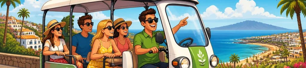 Recorrido en Tuk Tuk por Costa Adeje