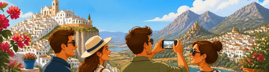 Recorrido privado de un día completo por los Pueblos Blancos andaluces con salida desde Cádiz