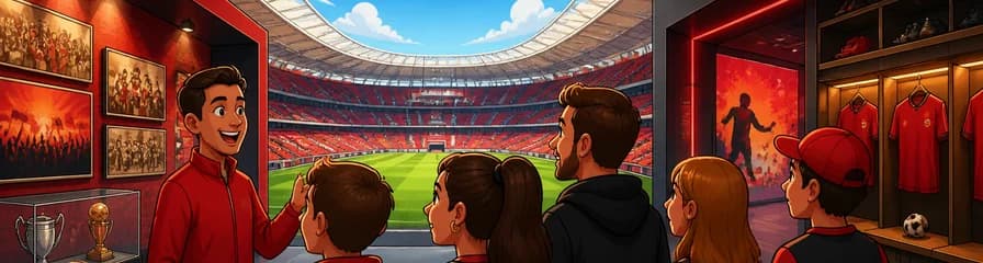 Recorrido por el Estadi Mallorca Son Moix, el hogar del RCD Mallorca