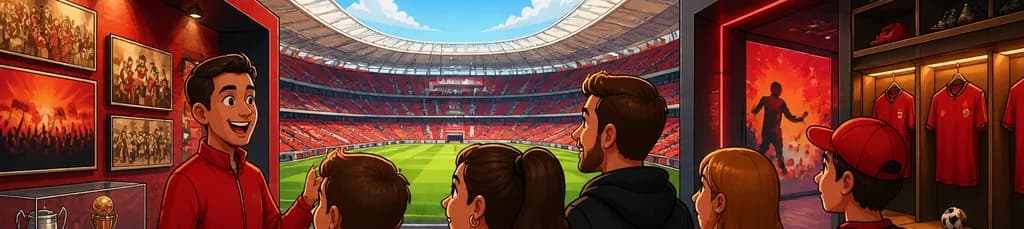 Recorrido por el Estadi Mallorca Son Moix, el hogar del RCD Mallorca