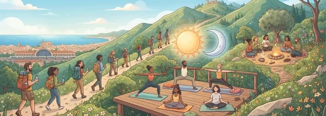 Senderismo, yoga yin/yang (niveles 1 y 2) y ceremonia de cacao