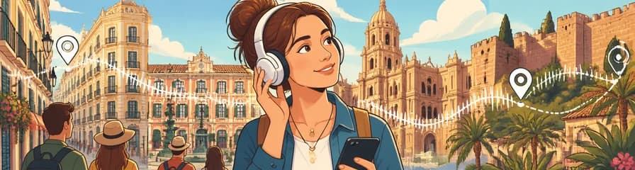 Recorrido sonoro autoguiado para explorar Málaga
