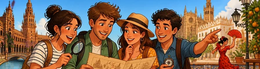 Descubre Sevilla: Búsqueda del Tesoro y Tour a Pie Autoguiado