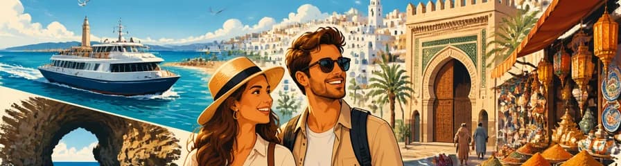 Aventura privada de un día en Tánger, partiendo desde Málaga o Tarifa