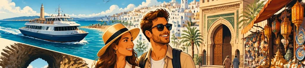Aventura privada de un día en Tánger, partiendo desde Málaga o Tarifa