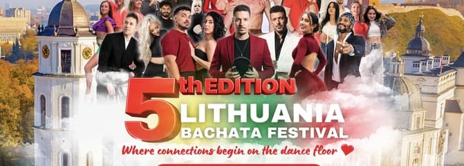 LITHUANIA Bachata Festival 🇱🇹 2026 ★ 3/4/5/6 December 2026 ★