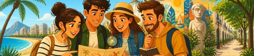 Recorrido autoguiado y búsqueda del tesoro en San Juan