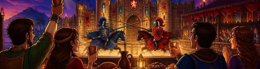 Cena y espectáculo medieval con transporte incluido en el Castillo de San Miguel