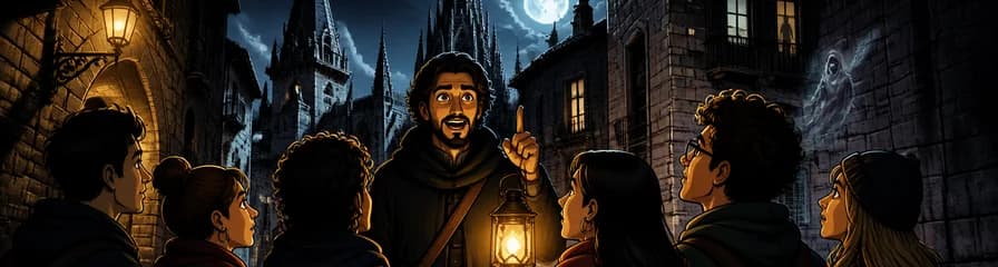 Tour nocturno a pie: Barcelona encantada, un recorrido fantasma