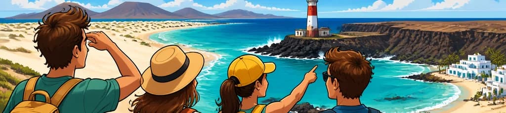 Recorrido por la costa norte de Fuerteventura