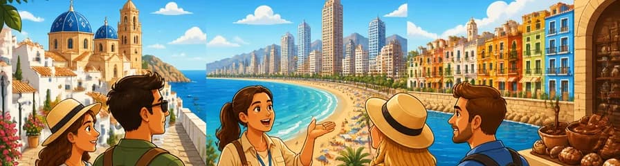 Descubre Altea, Benidorm y Villajoyosa partiendo desde Valencia