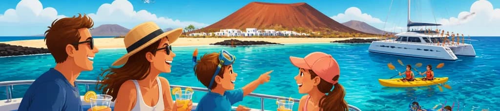Aventura en la Isla de La Graciosa para Pasajeros de Cruceros con Salida desde Lanzarote