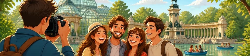 Captura momentos mágicos: Sesión fotográfica profesional en el Parque del Retiro