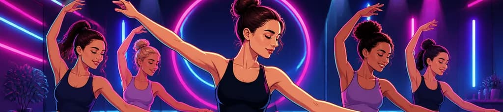 Pilates Barre: Sesión Neón