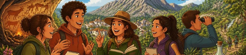 Aprende español en la naturaleza: Prehistoria y entorno natural