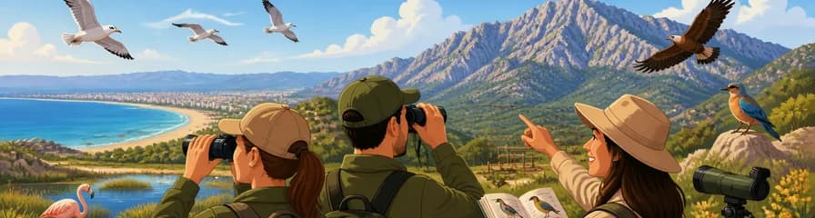 Descubre la Avifauna de la Costa del Sol: Tour Privado de Día Completo para Observadores de Aves